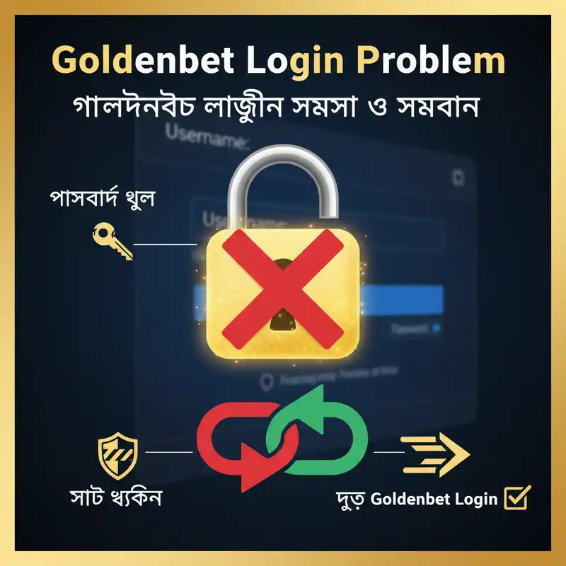 Goldenbet Login Problem এবং সমাধান গাইড